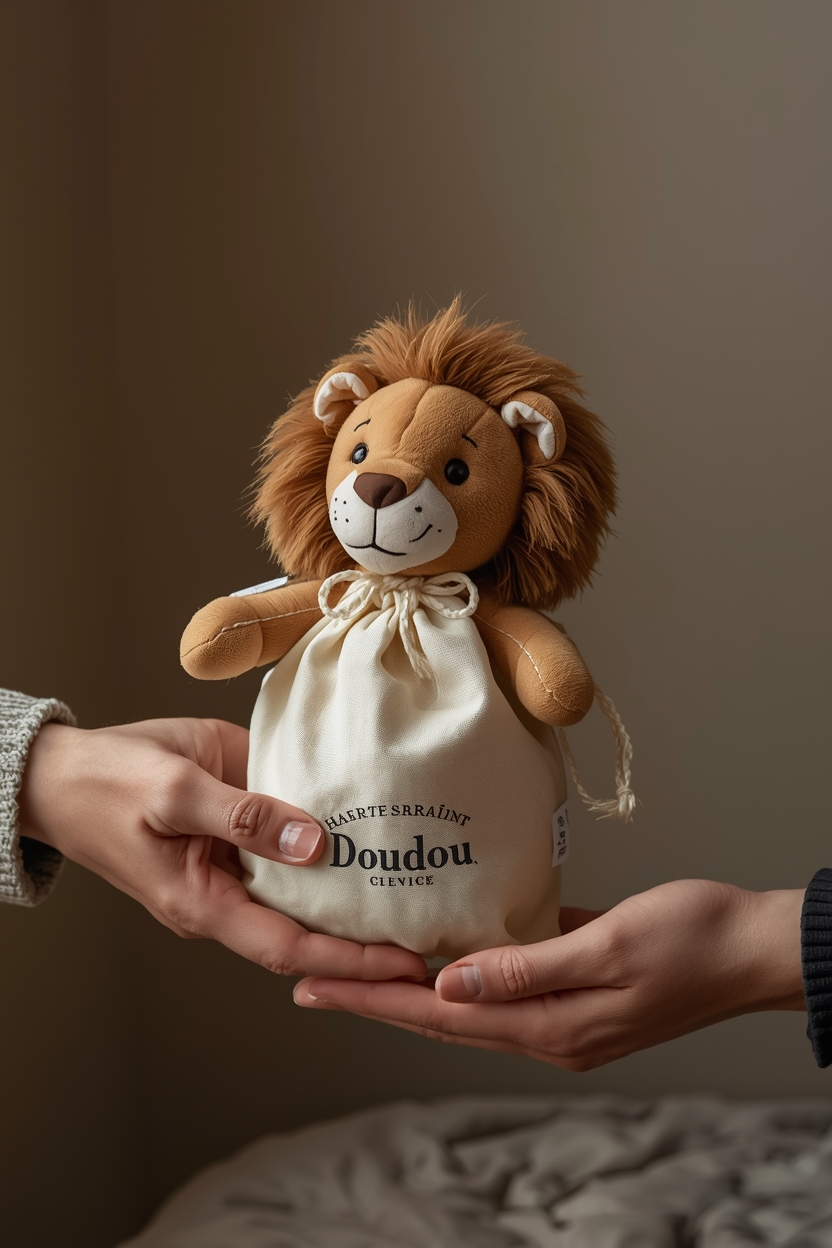Remise d’un doudou